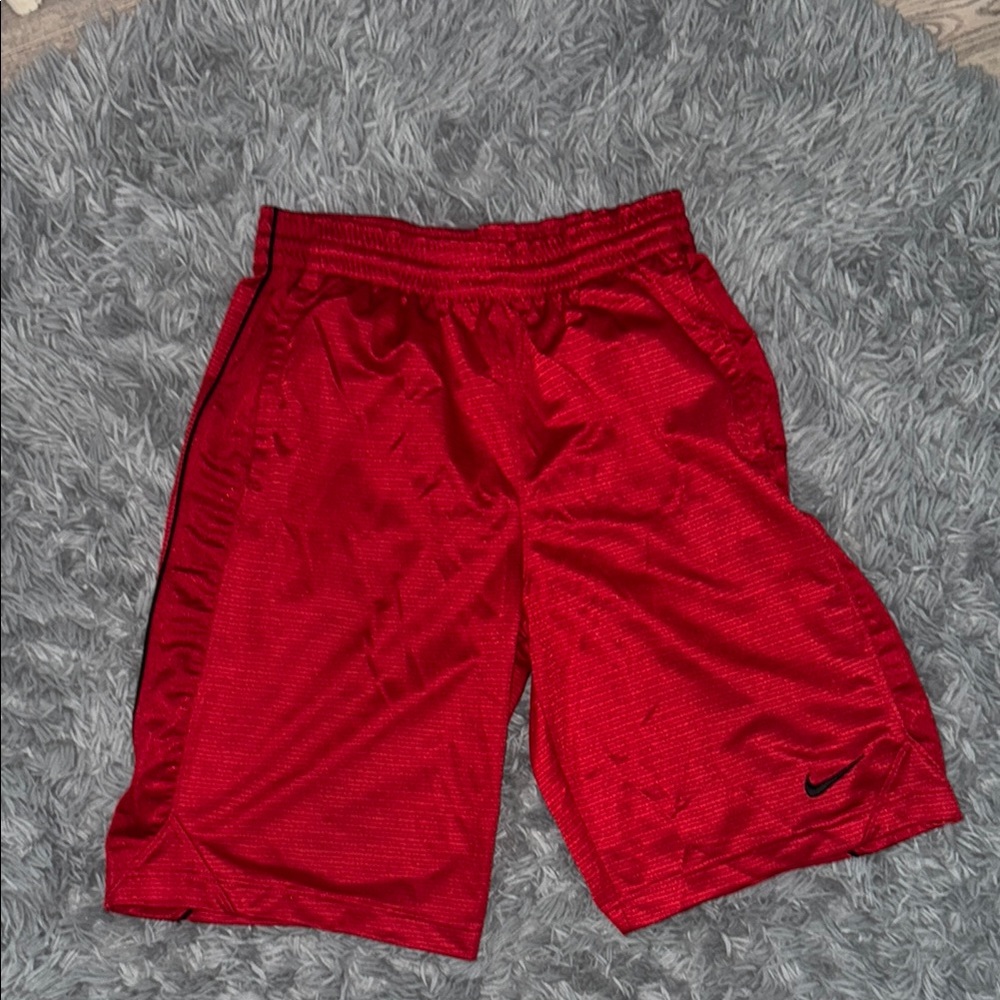 Nike Vibrant Red Sports Shorts